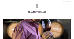 Desktop Screenshot of gramercycellars.com